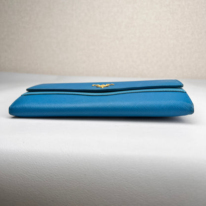 Prada Blue Wallets A-16469