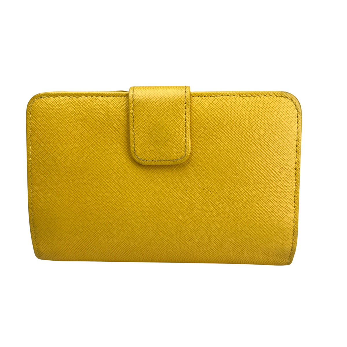 Prada Yellow Wallets A-16478