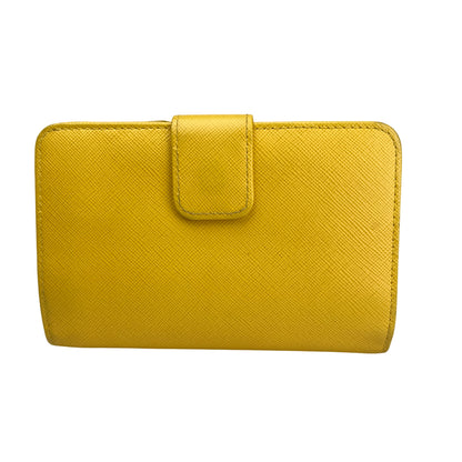 Prada Yellow Wallets A-16478