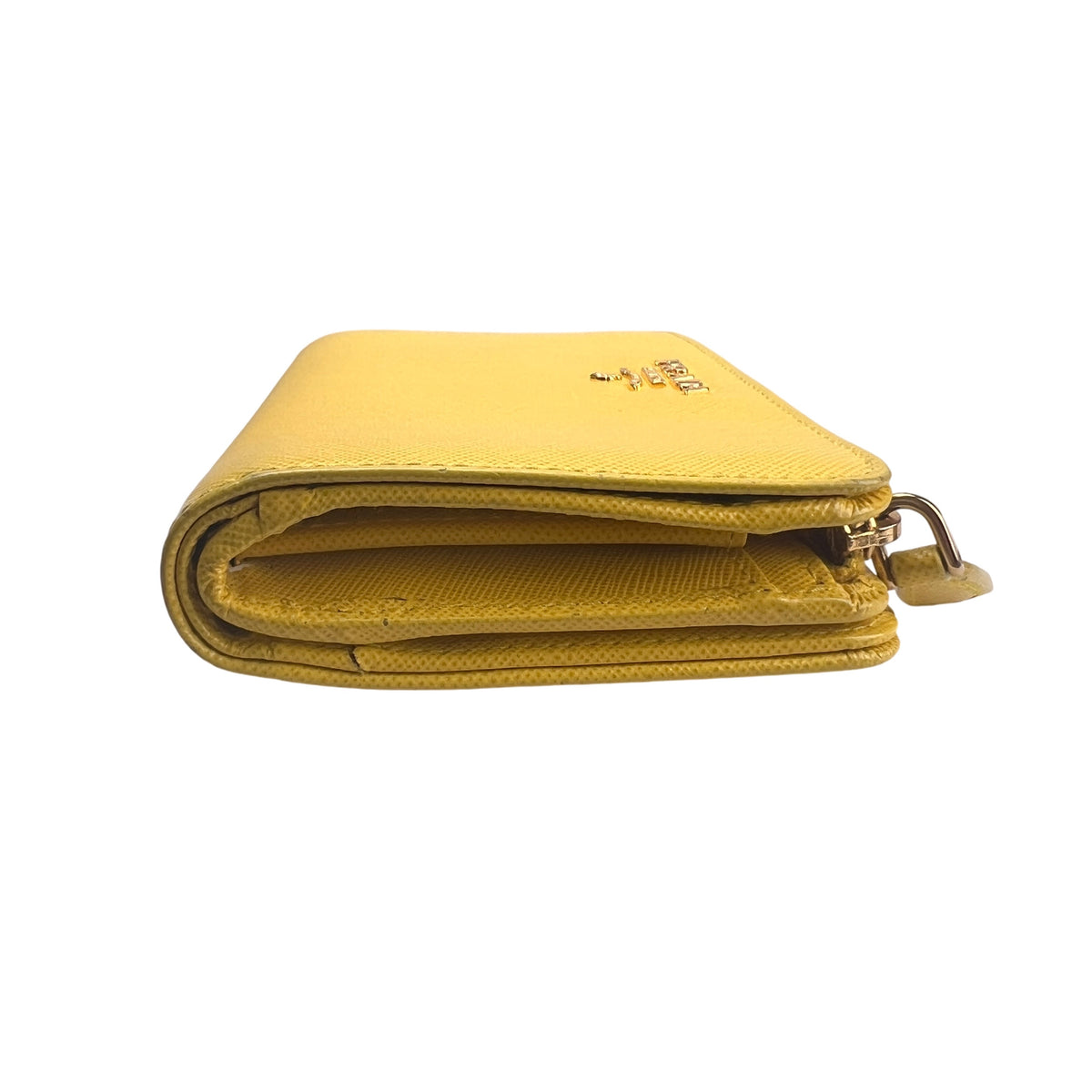Prada Yellow Wallets A-16478