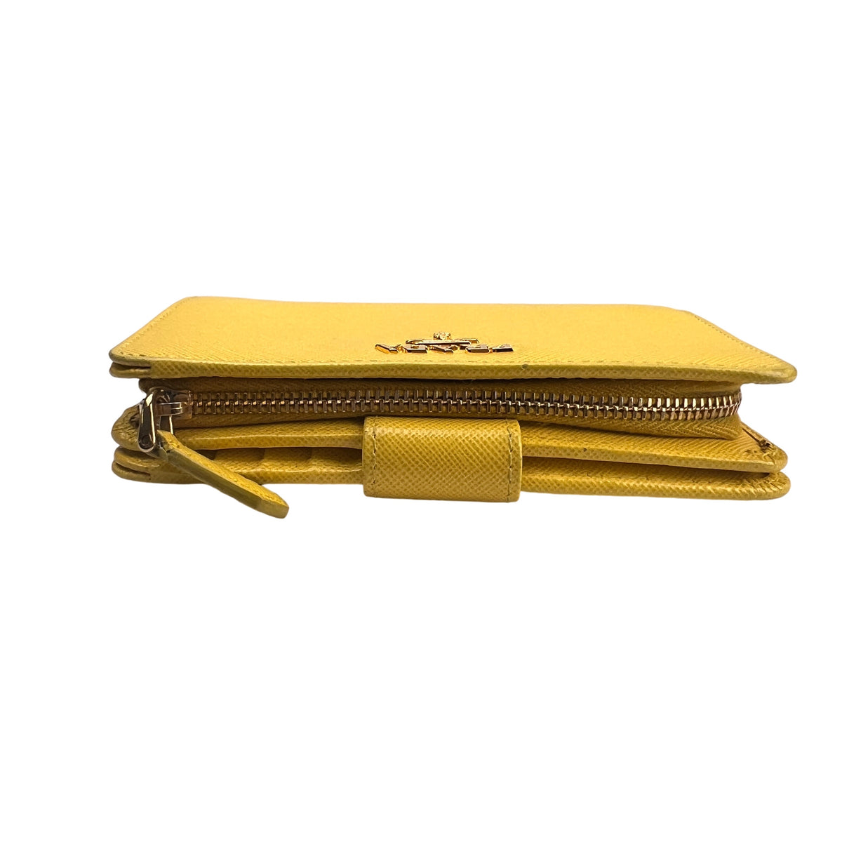 Prada Yellow Wallets A-16478