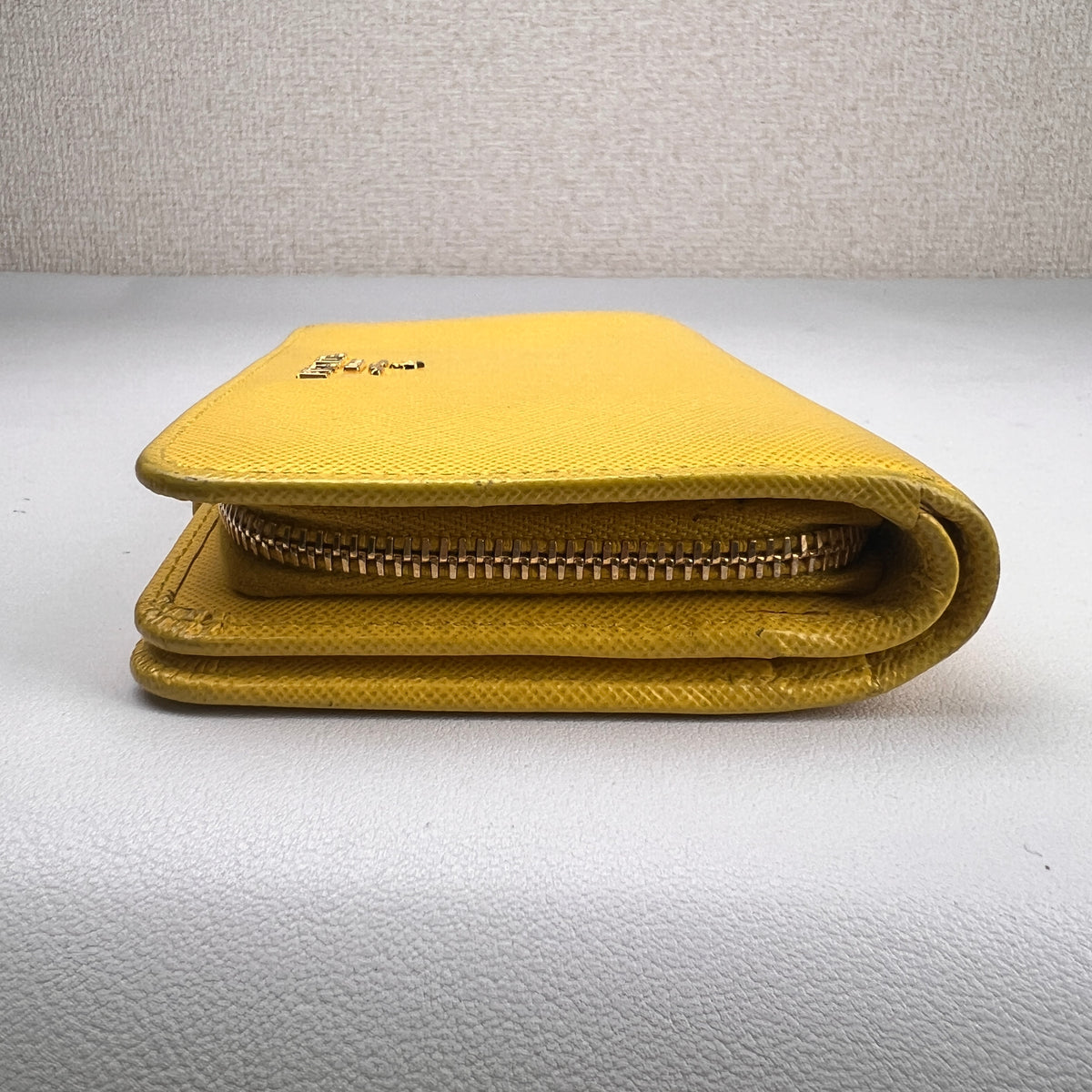 Prada Yellow Wallets A-16478
