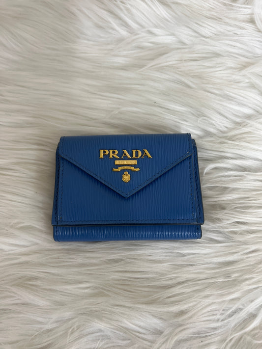 Prada Blue Wallets A-16482