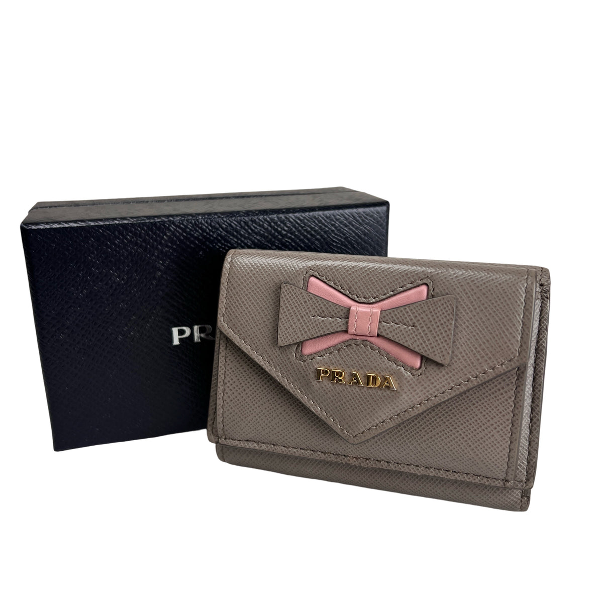 Prada Gray Wallets A-16483