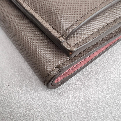 Prada Gray Wallets A-16483
