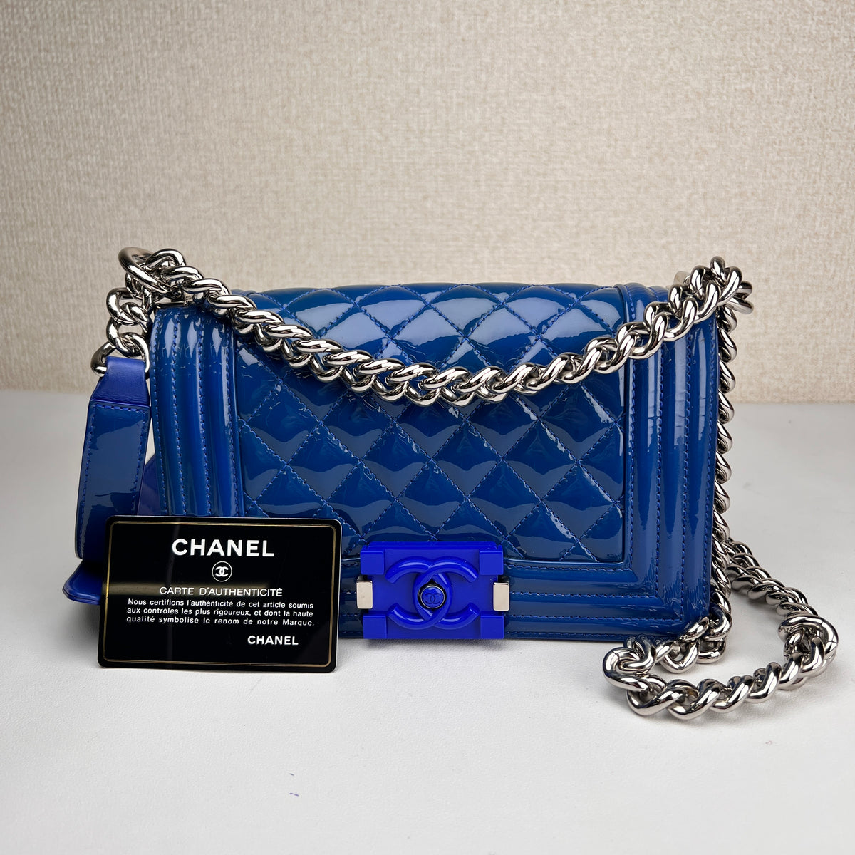 Chanel Blue Shoulder Bags A-16499