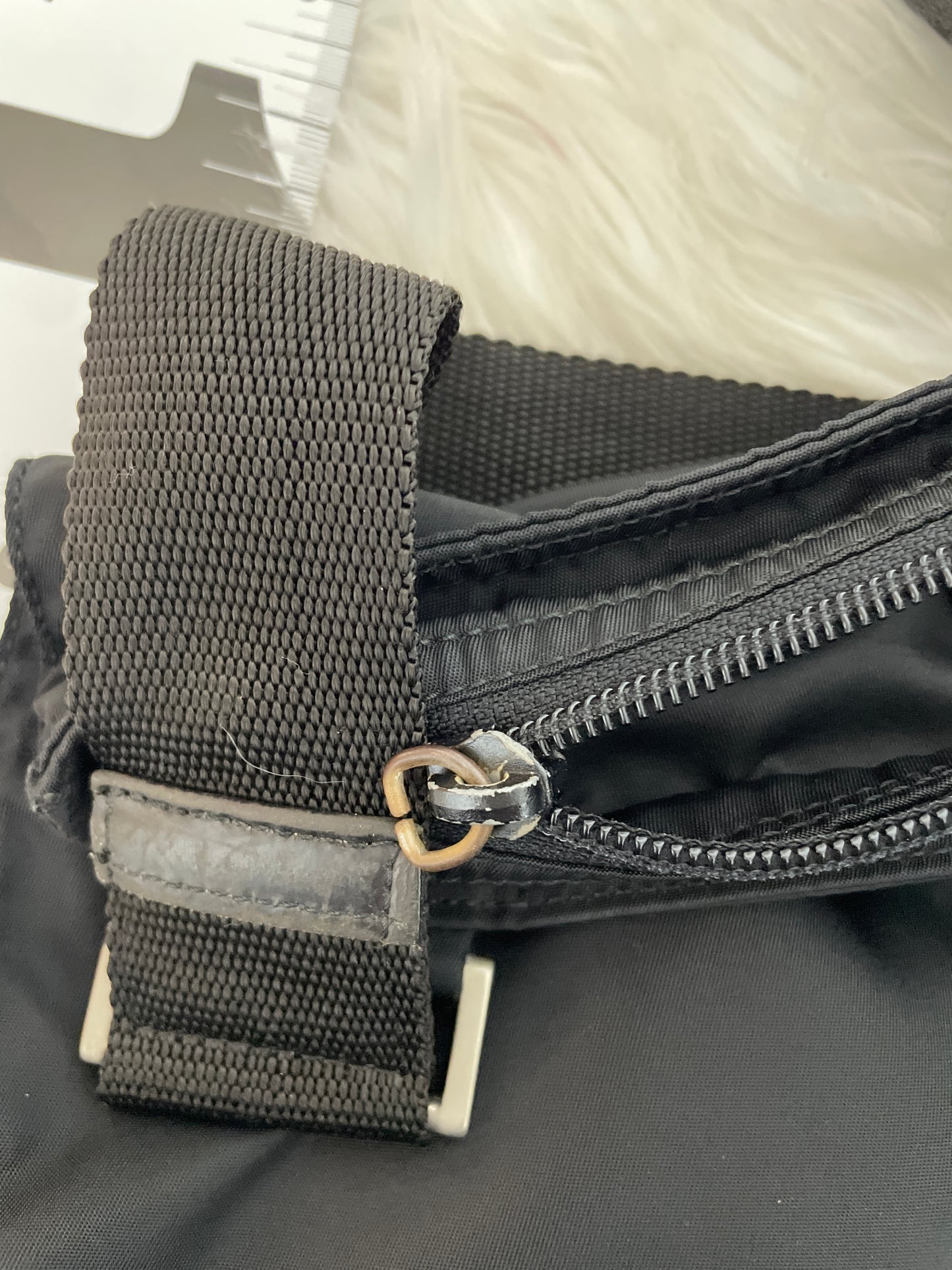 Prada Black Shoulder Bags A-16514