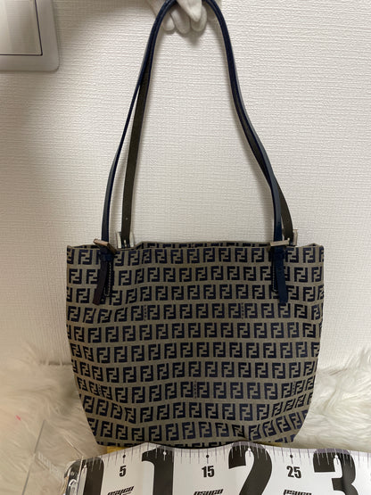 Fendi Navy Tote Bags A-16520