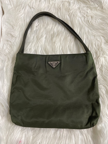 Prada Green Handle Bags A-16538