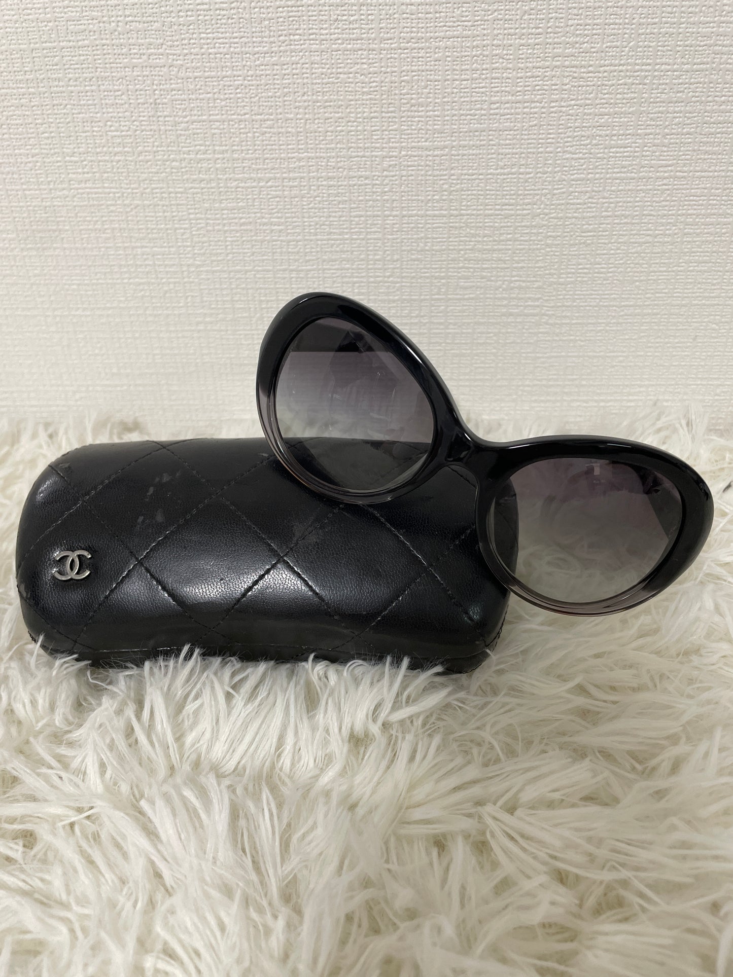 Chanel Black Sunglasses A-16544