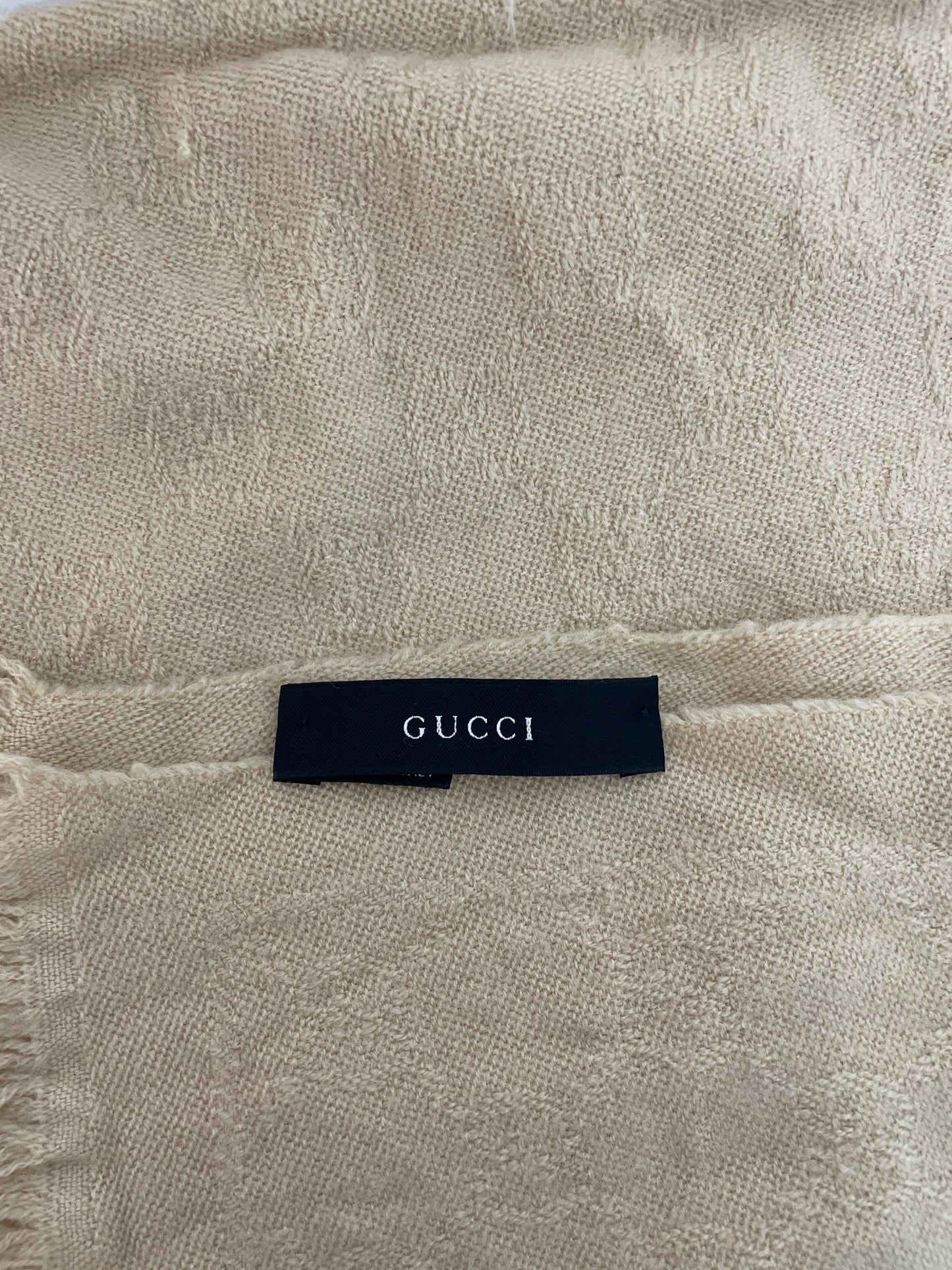 Gucci Beige Scarves A-16563