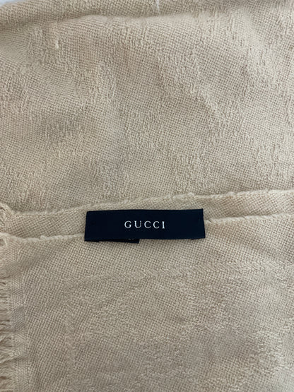 Gucci Beige Scarves A-16563
