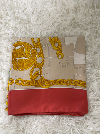 Celine Beige Scarves A-16565