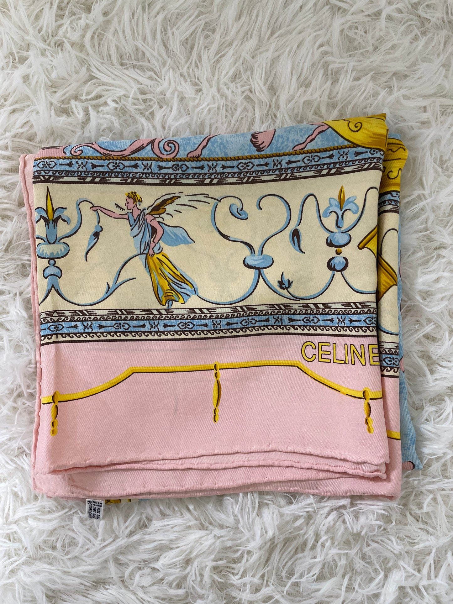 Celine Pink Scarves A-16569