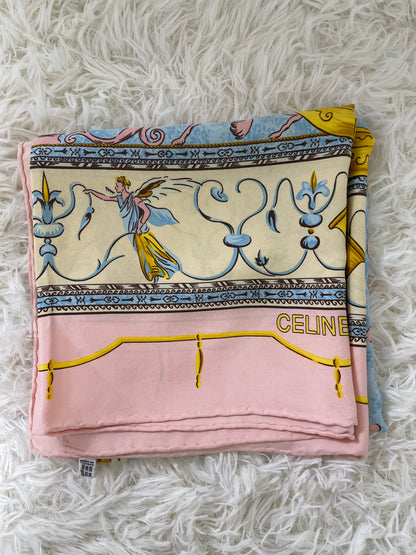 Celine Pink Scarves A-16569