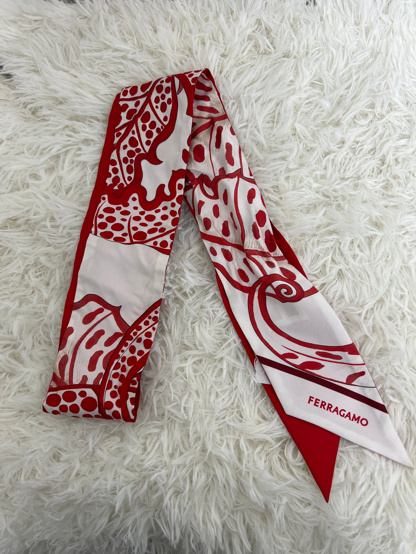 Ferragamo Red Scarves A-16585