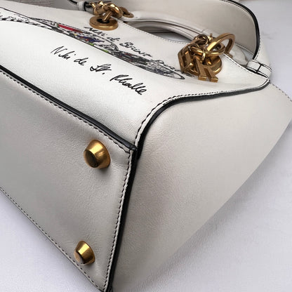 Dior White Shoulder Bags A-16591