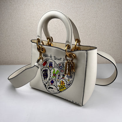 Dior White Shoulder Bags A-16591