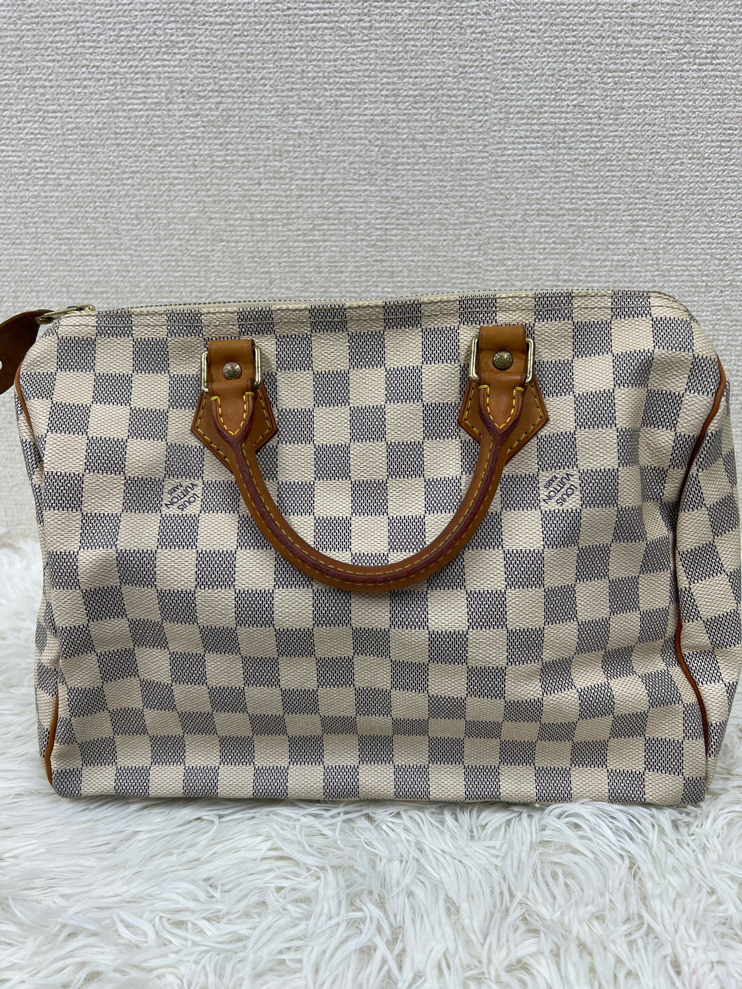 Louis Vuitton Beige Handle Bag A-16602