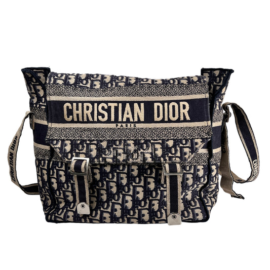 Dior Navy Shoulder Bags A-16610