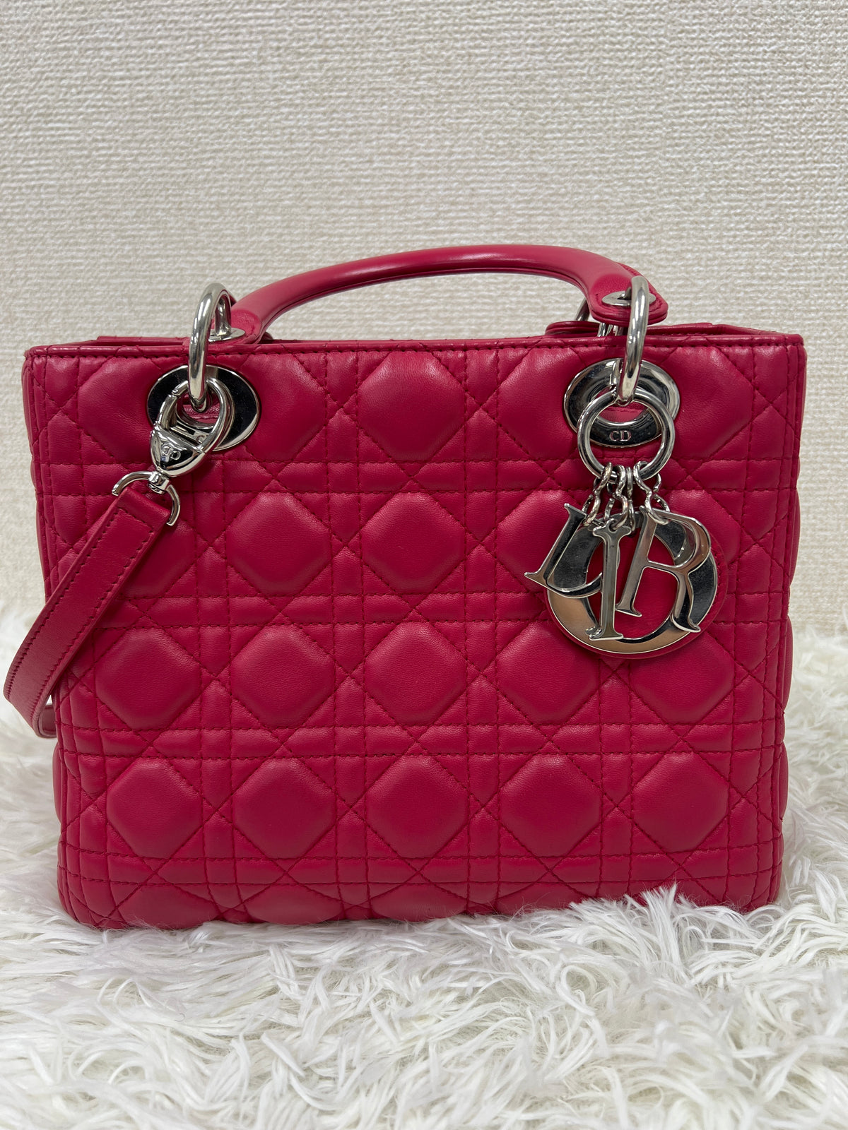 Dior Pink Shoulder Bag A-16614