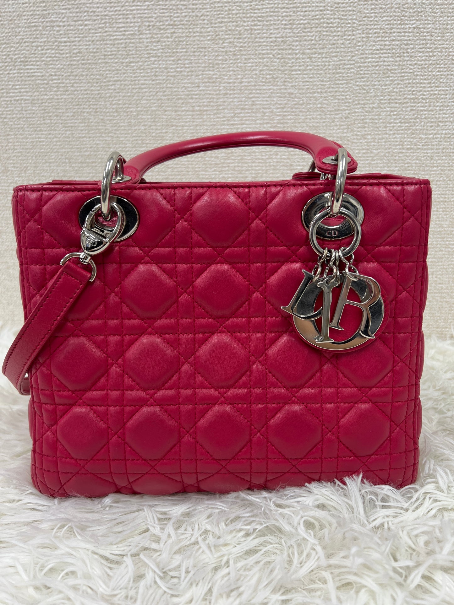 Dior Pink Shoulder Bag A-16614
