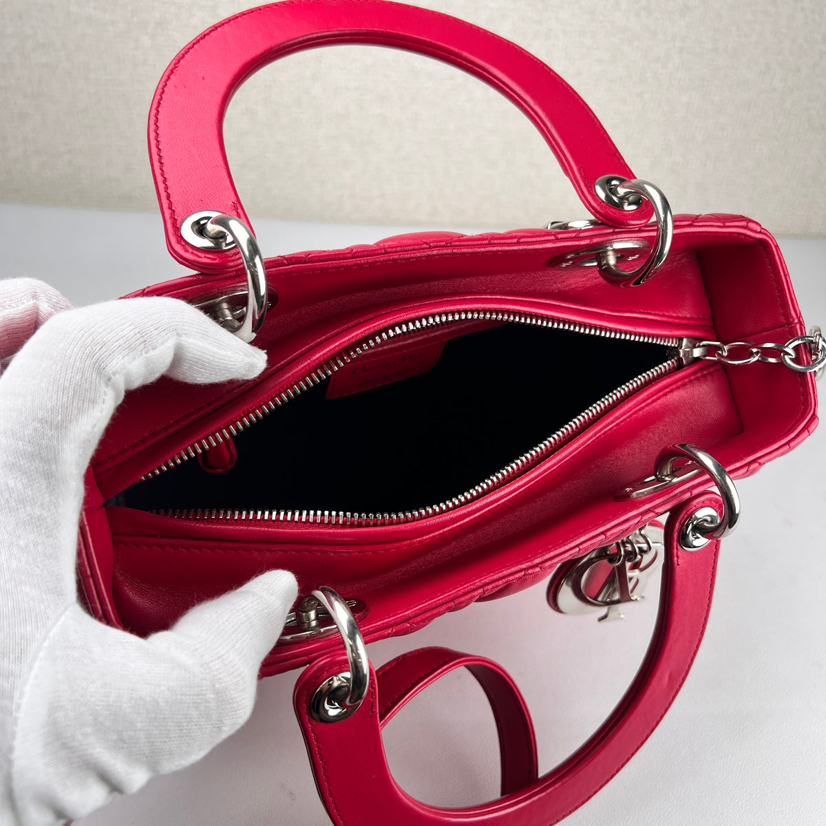 Dior Pink Shoulder Bag A-16614