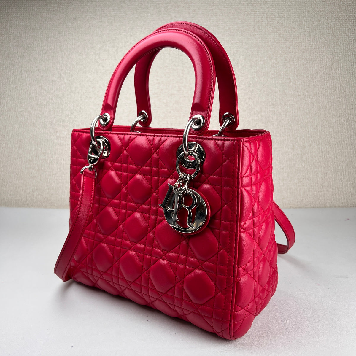 Dior Pink Shoulder Bag A-16614
