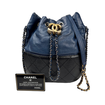 Chanel Navy Shoulder Bags A-16615