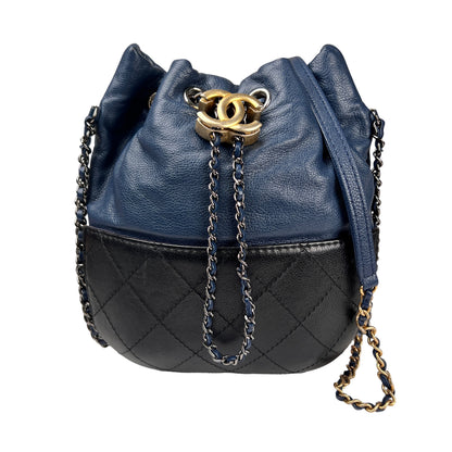 Chanel Navy Shoulder Bags A-16615