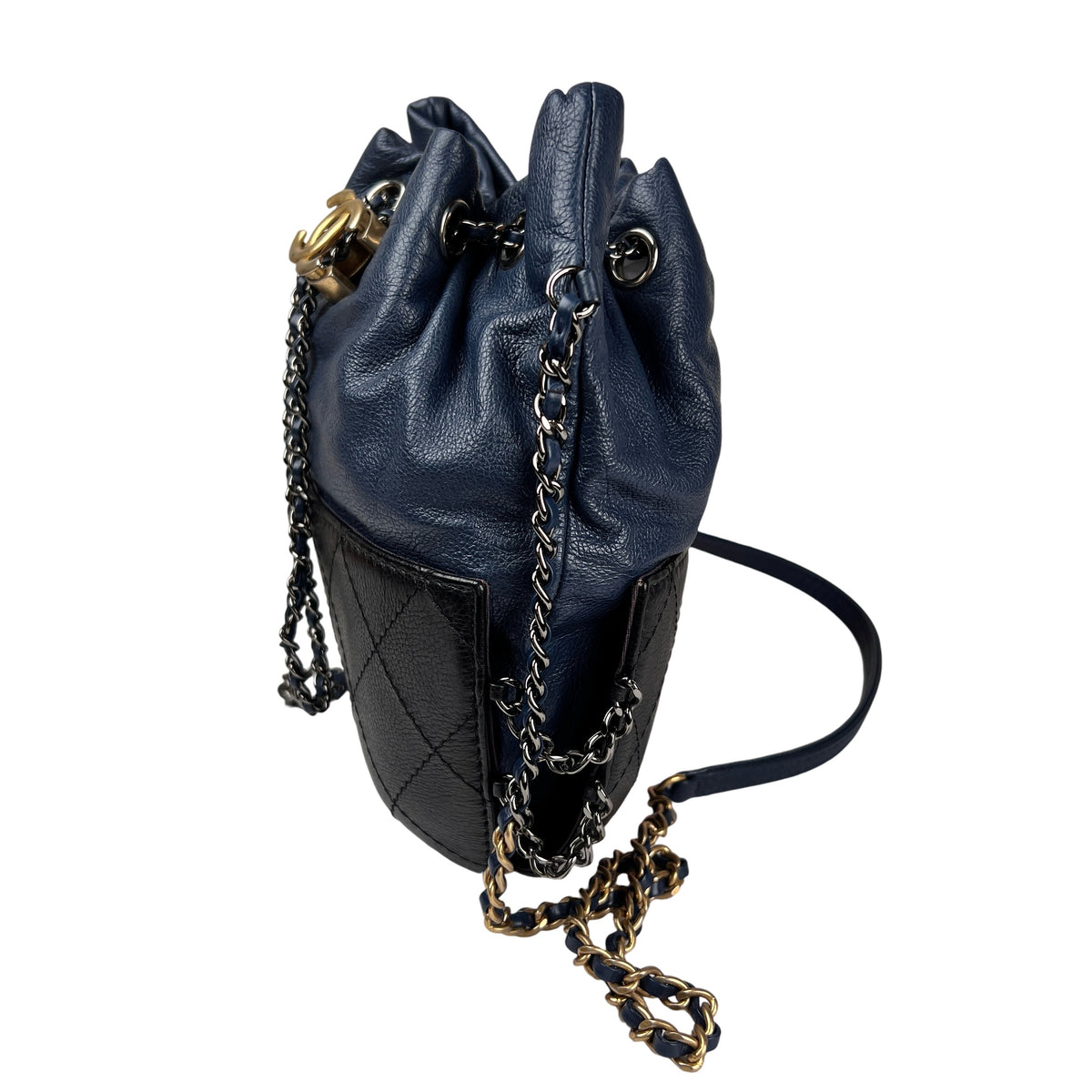 Chanel Navy Shoulder Bags A-16615