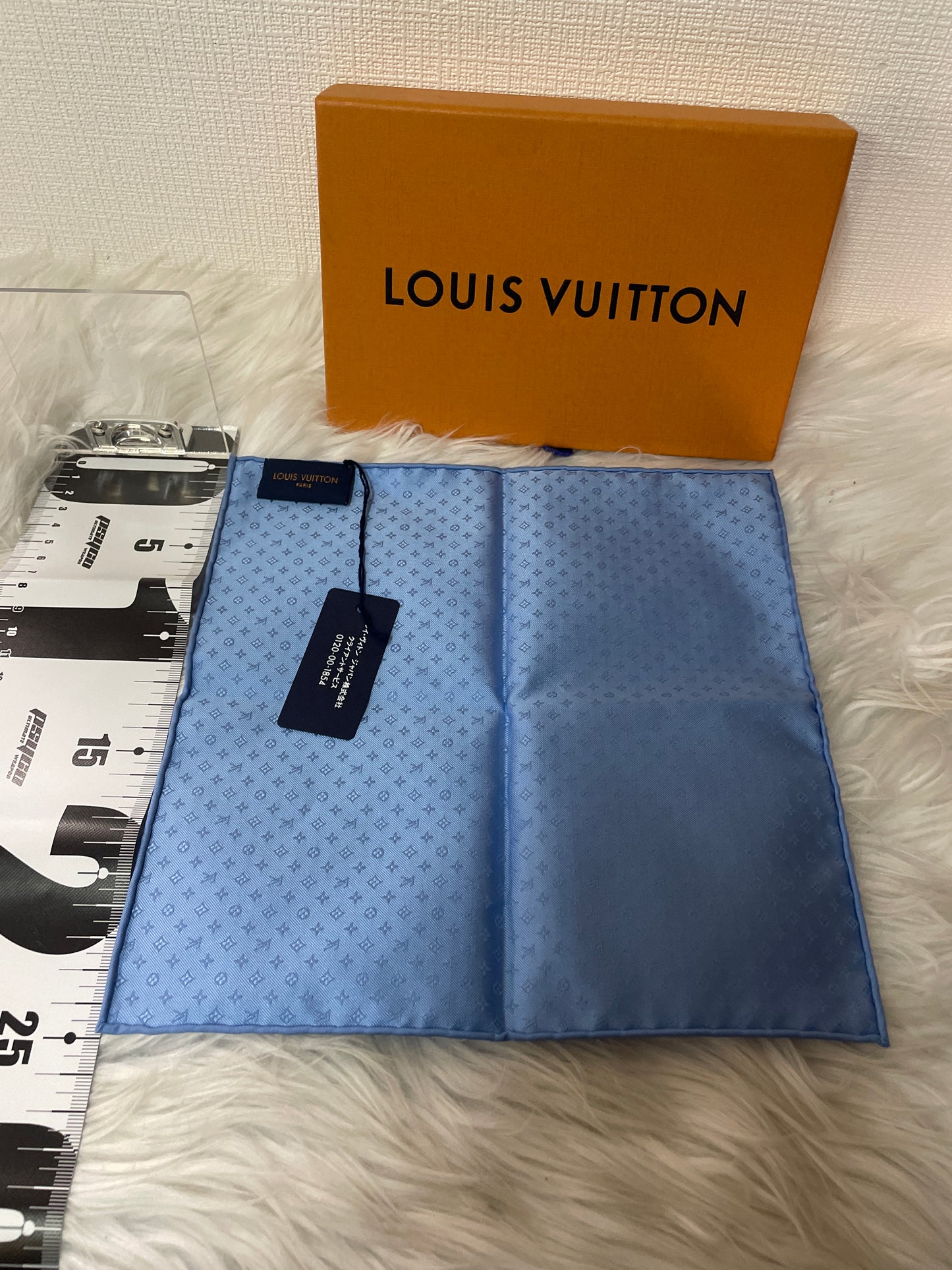 Louis Vuitton Blue Scarves A-16617