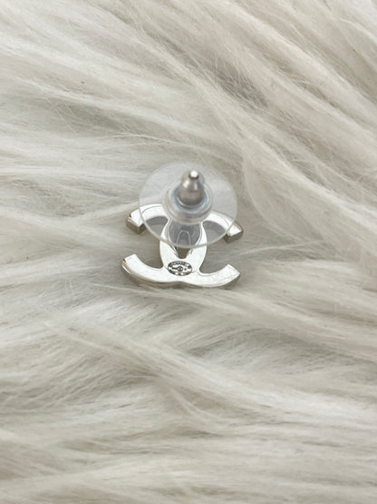 Chanel Silver Earrings A-16620