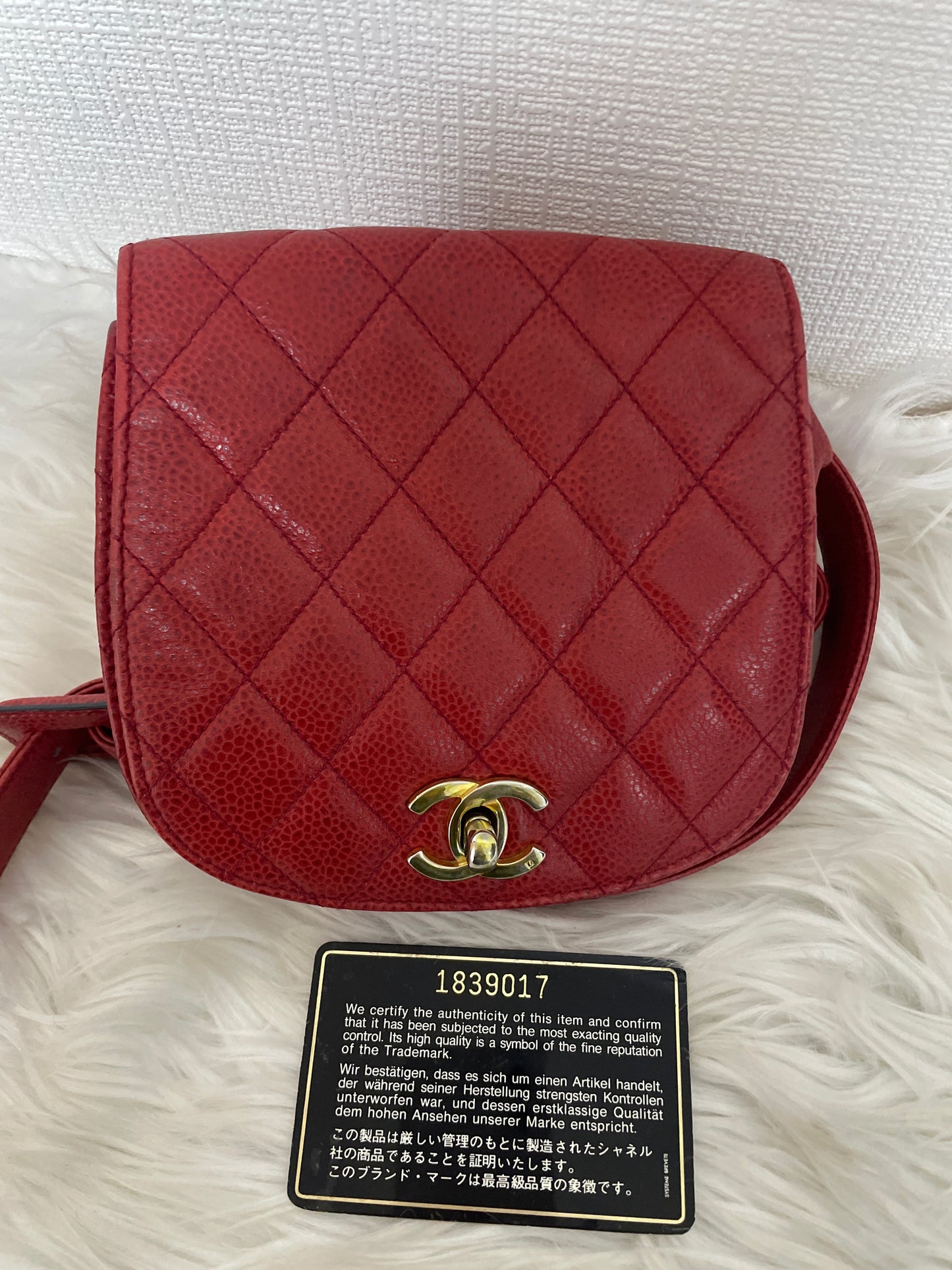 Chanel Red Shoulder Bags A-16626