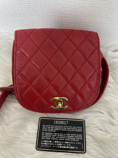 Chanel Red Shoulder Bags A-16626