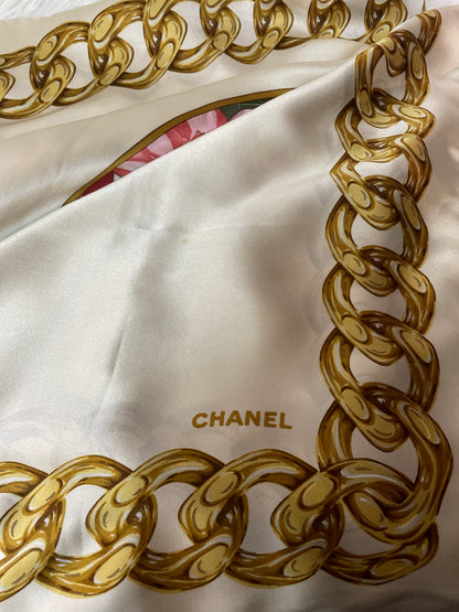 Chanel Beige Scarves A-16632