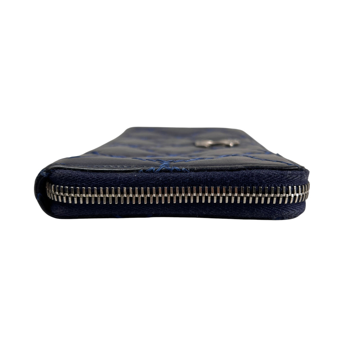 Chanel Navy Wallets A-16640