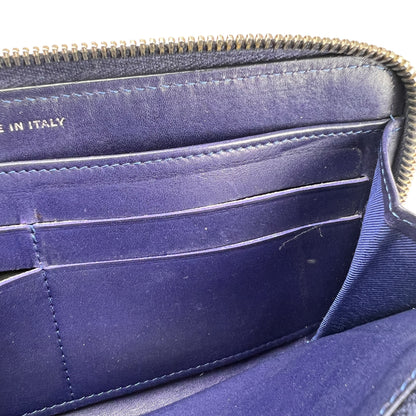 Chanel Navy Wallets A-16640