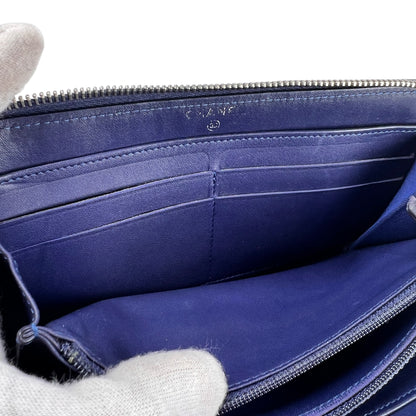 Chanel Navy Wallets A-16640