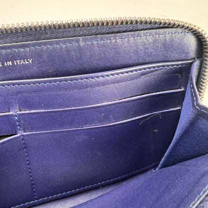 Chanel Navy Wallets A-16640
