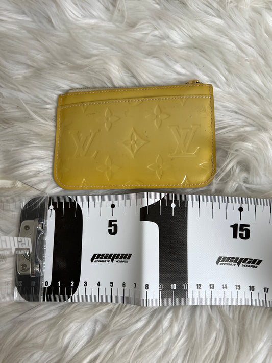 Louis Vuitton Yellow Pouches A-16644
