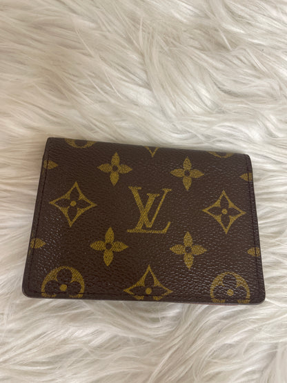 Louis Vuitton Brown Small goods A-16647