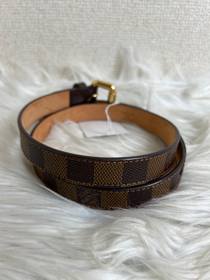 Louis Vuitton Brown Belts A-16652