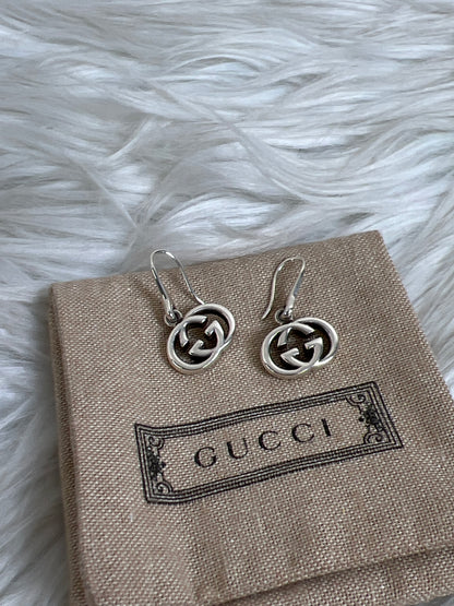 Gucci Silver Earrings A-16657