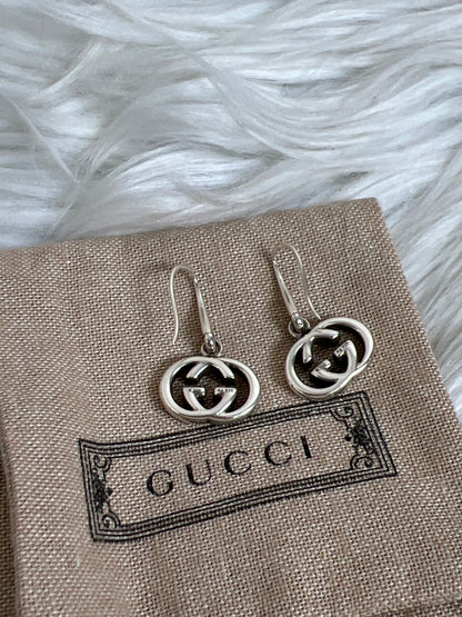 Gucci Silver Earrings A-16657