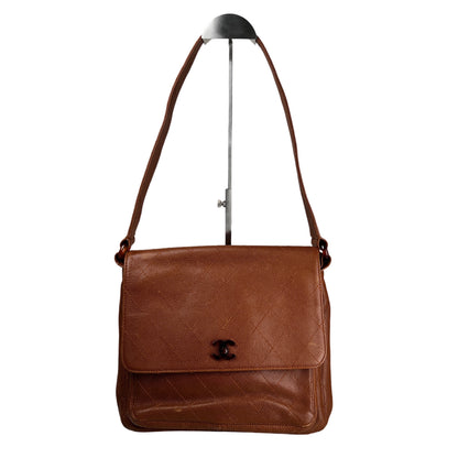 Chanel Brown Shoulder Bags A-16662
