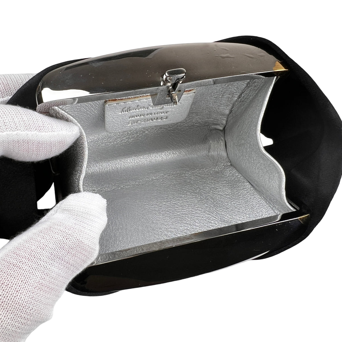 Ferragamo Black Pouches A-16674