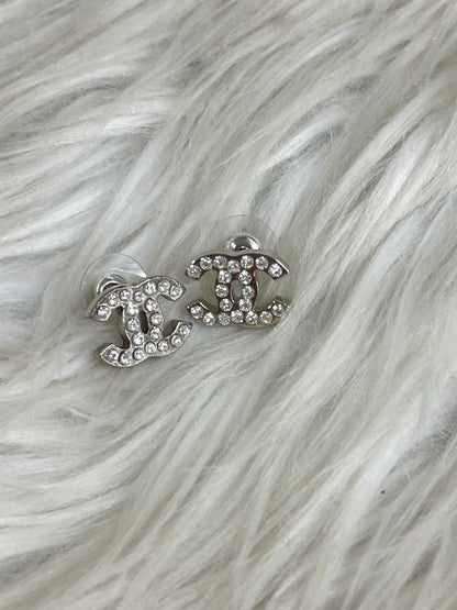 Chanel Silver Earrings A-16680