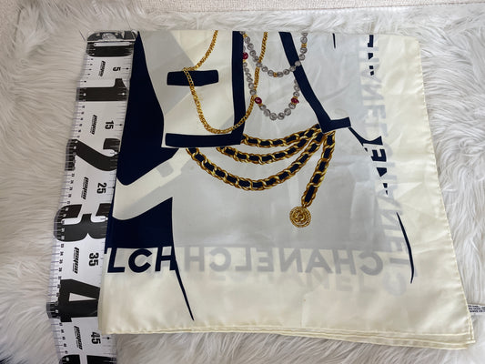 Chanel Navy Scarves A-16681
