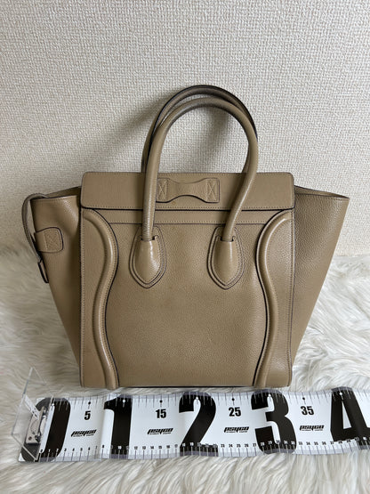 Celine Beige Handle Bags A-16682